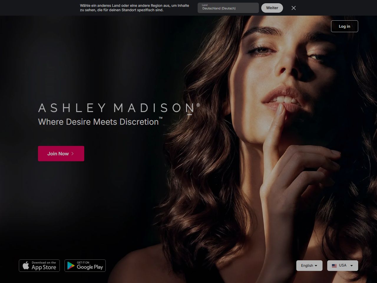 Ashley Madison Startseite - Online-Dating-Portal im Test 2026