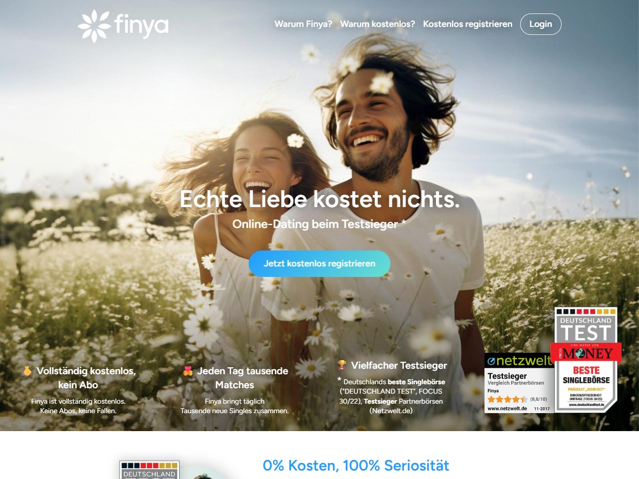 Finya Website Screenshot